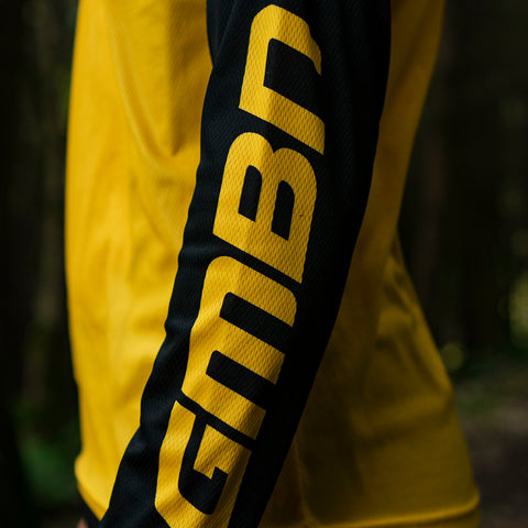 GMBN Descent Jersey Long Sleeve - Yellow